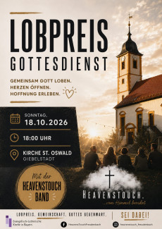 Lobpreisgottesdienst am 18.10.2026