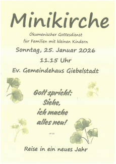 Minikirche 25.01.2026