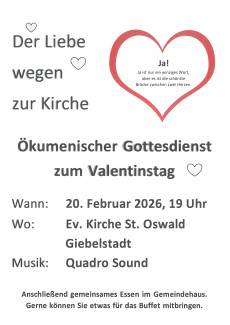 Valentinsgottesdienst 20.02.2026